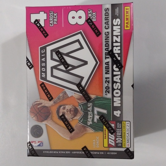 Panini Mosaic 2020-21 NBA Trading Cards New Sealed One Box - Picture 4 of 12